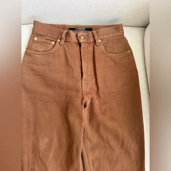 Jacquemus Le Haut De Nimes Denim Straight Jeans - Picture 3 of 7